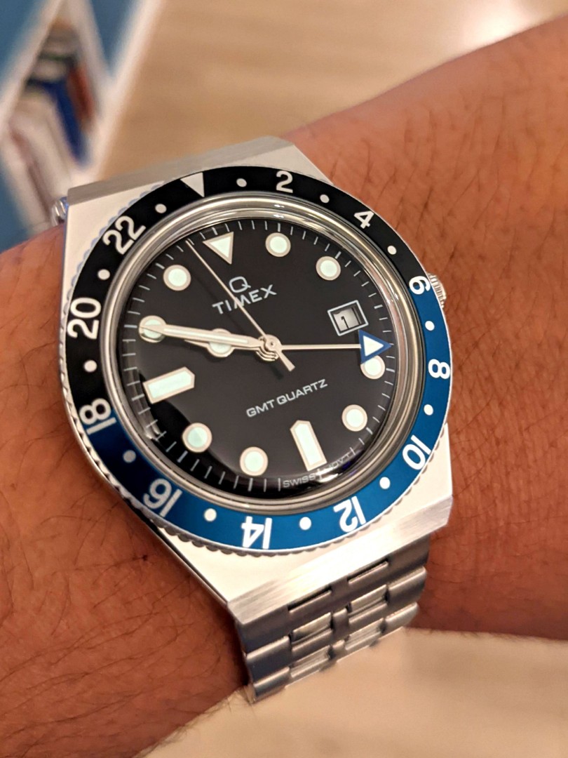 未使用品】タイメックス TIMEX Q GMT バットマン - 腕時計(アナログ)