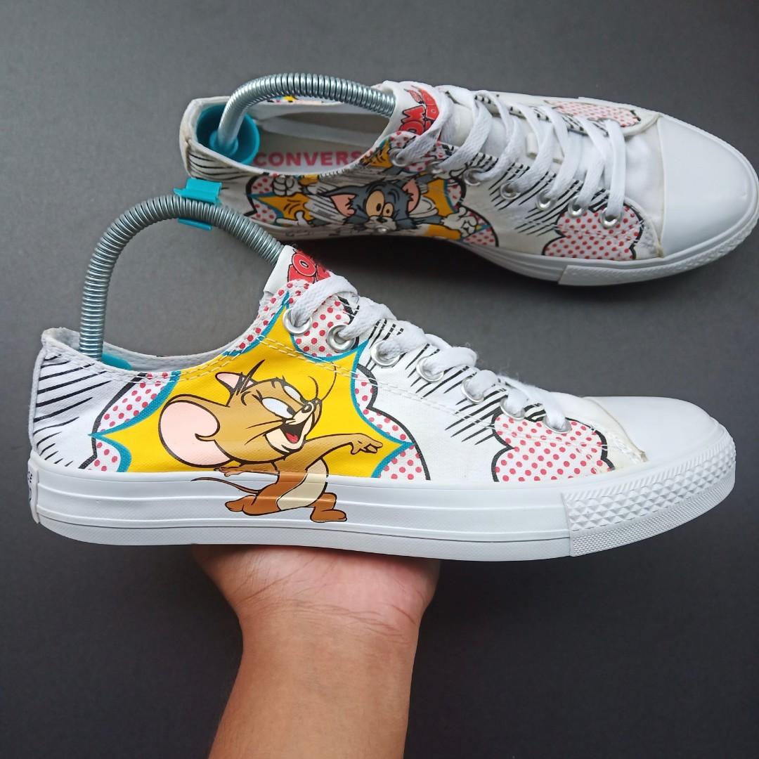 Tom and Jerry x Chuck Taylor All Star Low Carton 9.5uk Men s