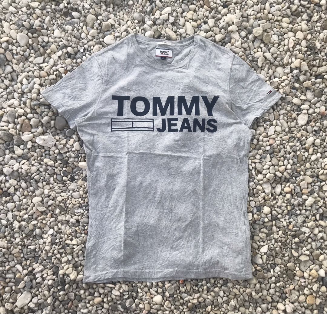 TOMMY HILFIGER TSHIRT, Fesyen Pria 
