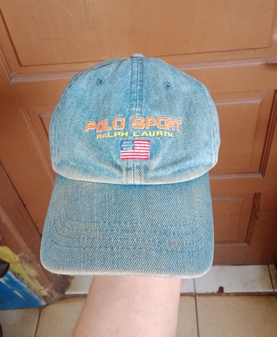Topi ( Cap ) Polo Sport RL Denim 