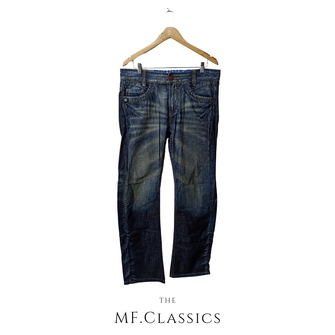 Tough Jeansmith Jeans (Dark Blue) - 36 