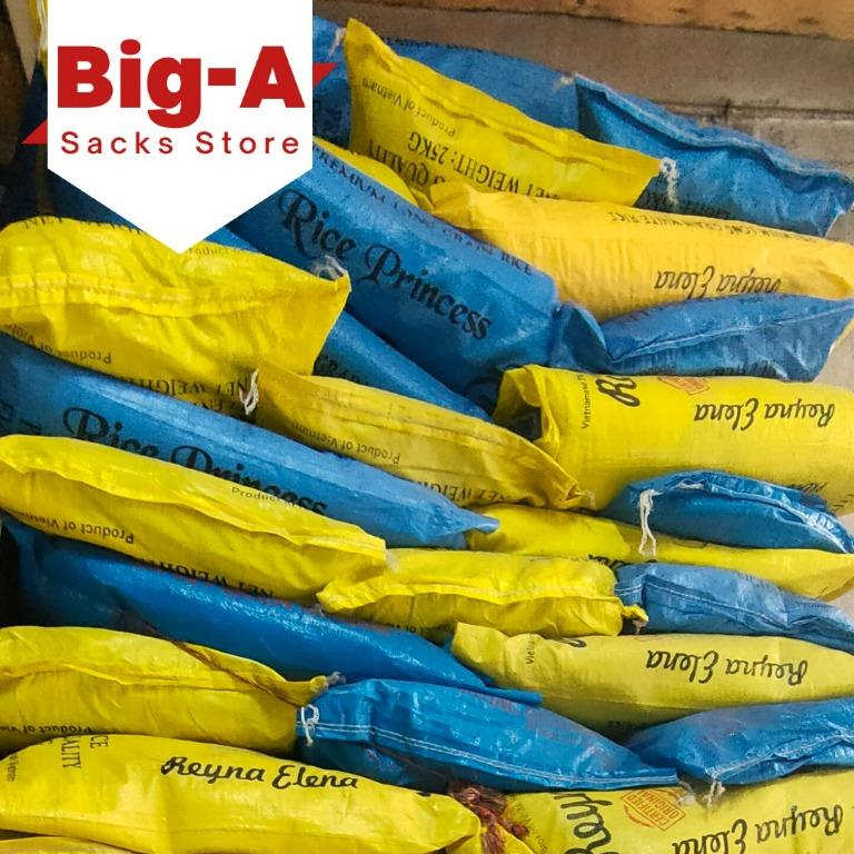 Used Rice Sack Sako Sako Bag Empty Sack Sand Bag 25kg Sacks