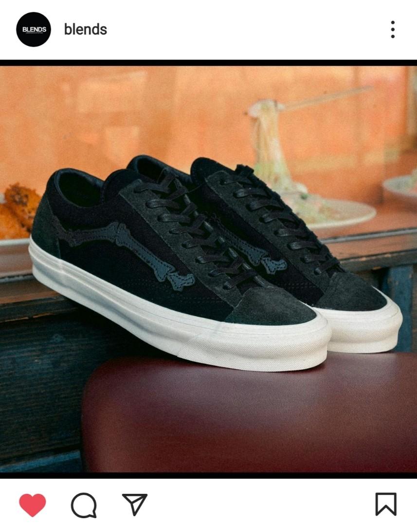 Vans Vault Blends Style 36 Black, Men'S Fashion, Footwear, Sneakers On  Carousell