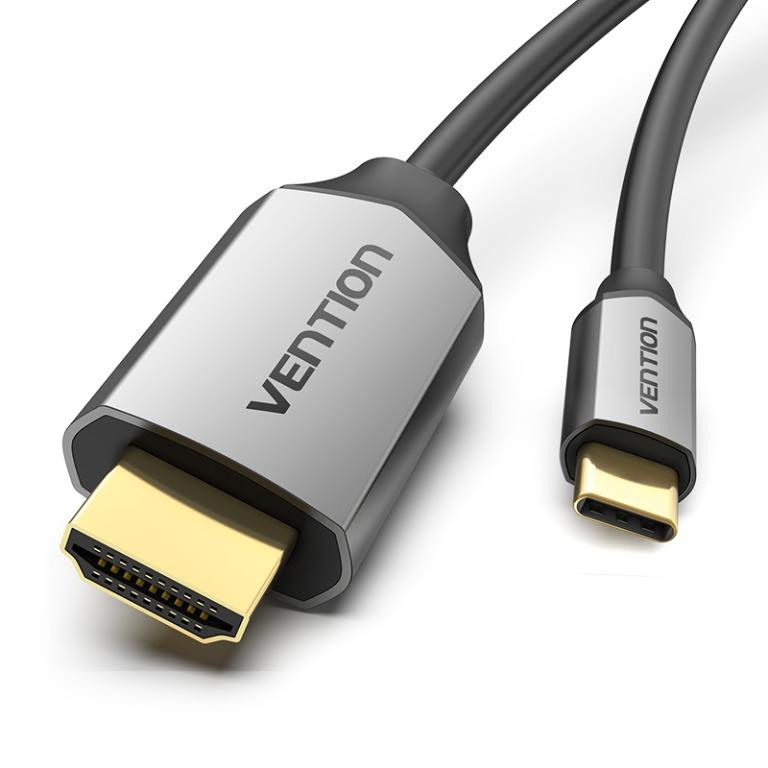 vention Type-C to HDMI Cable 4k 60hz Converter Adapter Cable (Category: Office & Business Technology) located in Quezon City. Submitted by tishascollection (Listing ID 1163255028, Image 1). Description: Vention Type-C to HDMI Cable 4k 60hz Converter Adapter Cable Vention USB C to HDMI Cable can easily connect a USB-C enabled computer/ Laptop to an HDTV, monitor or projector with HDMI input; It is an ideal solution for conference, presentation, ga
