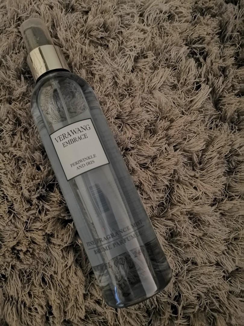 Vera wang embrace periwinkle and 2025 iris fragrance mist 8 oz