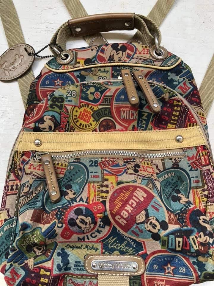 Vintage mickey hotsell mouse backpack