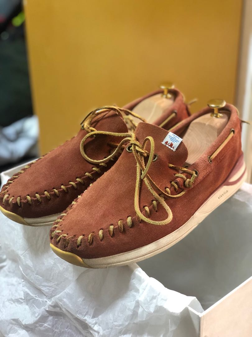 visvim YUCCA MOC-FOLK BROWN M8 ヴィズビム - スニーカー