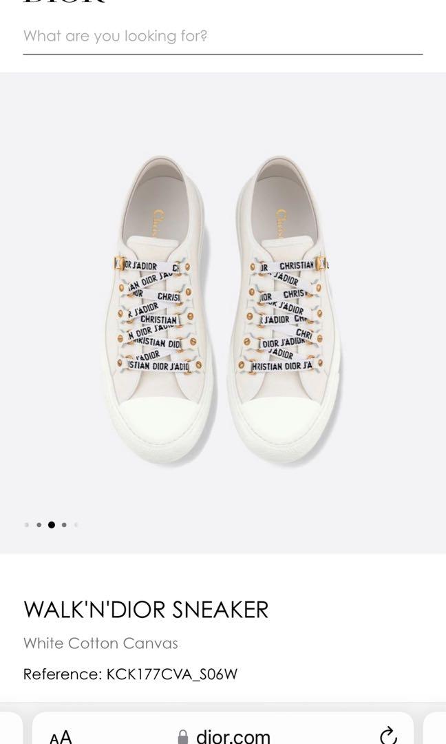 Walk n hotsell dior sneaker price