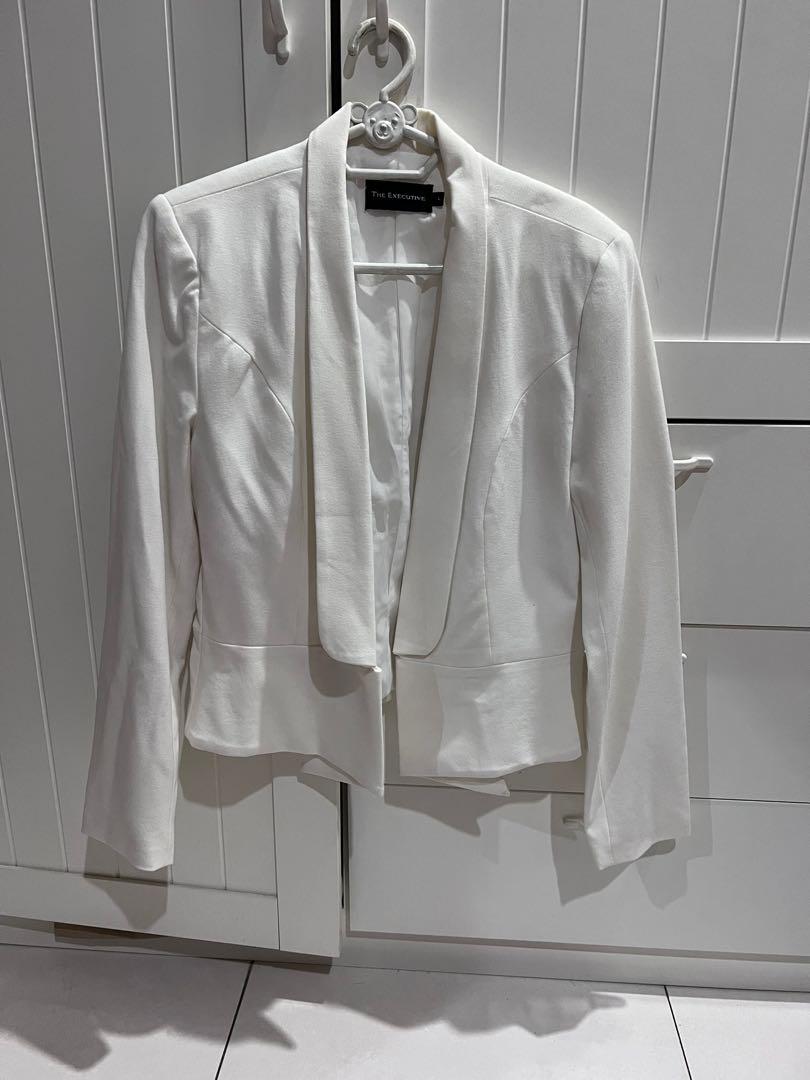 White blazer, Fesyen Wanita, Pakaian 