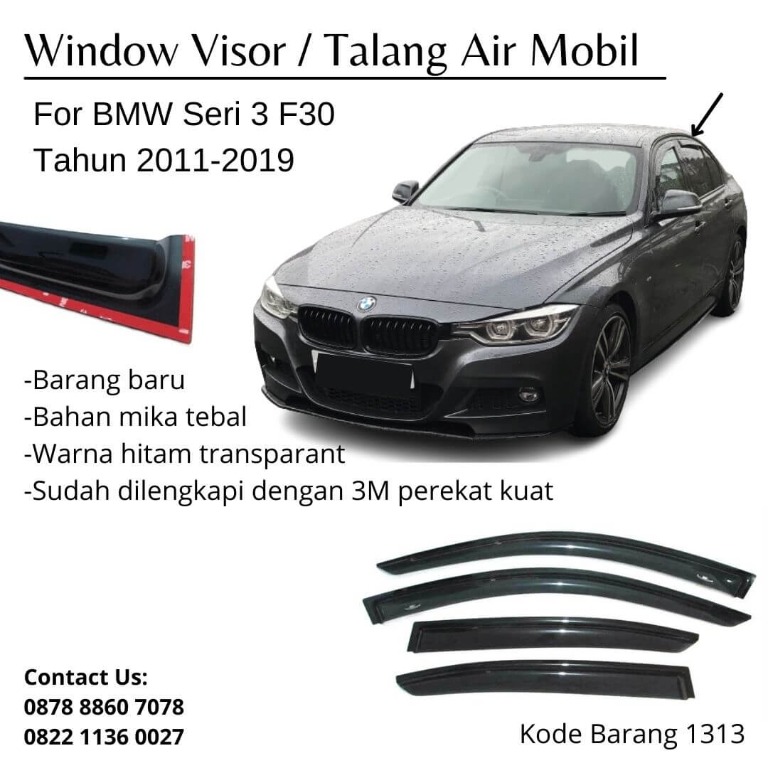 Bmw f30 window visor cheap