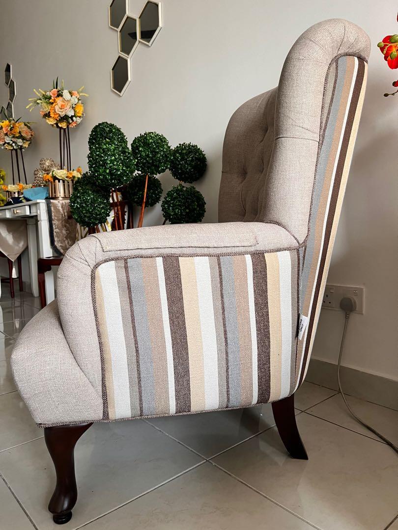 Wing chair Fella Design, Furniture & Home Living, Furniture, Chairs on