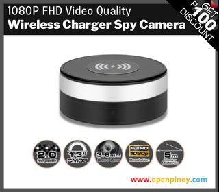 Wireless Charger Spy Camera | 1080P FHD Video Quality