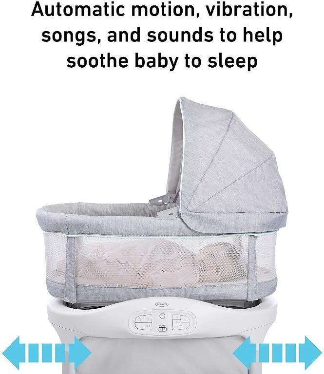 Graco 2025 vibrating bassinet
