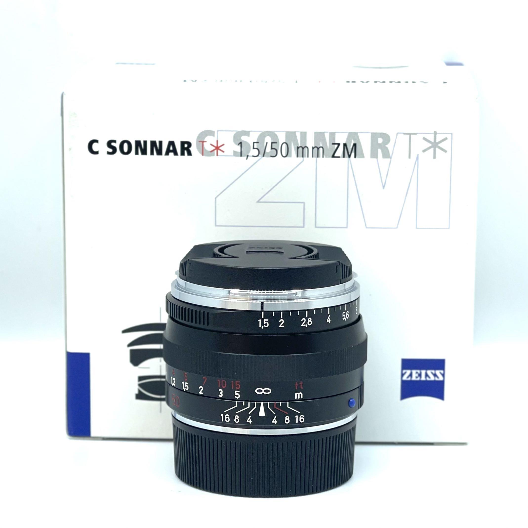 Zeiss C Sonnar T* 50mm f1.5 ZM, 攝影器材, 鏡頭及裝備- Carousell