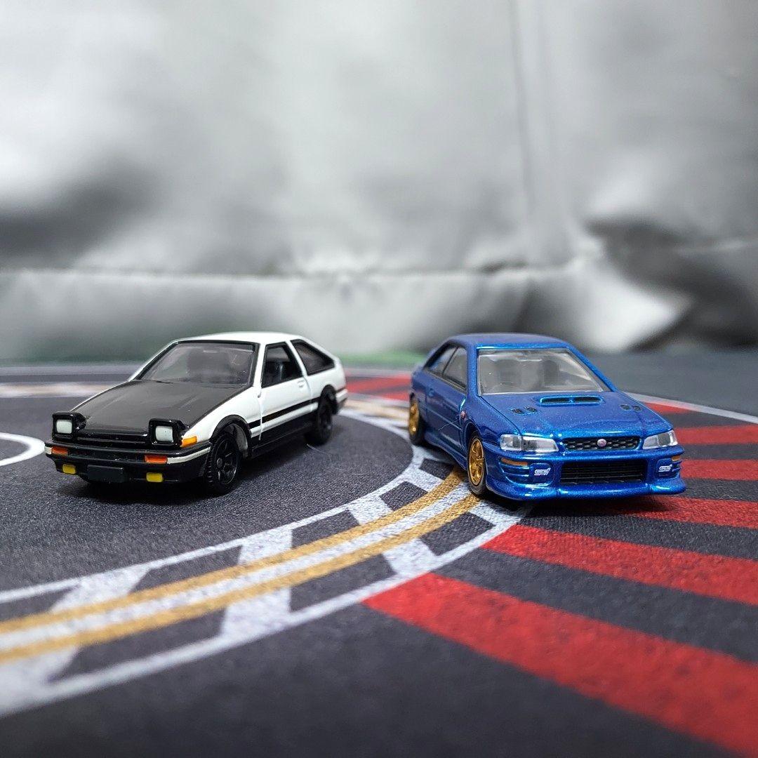 1/64 Initial D Subaru WRX type R STi, Hobbies & Toys, Toys