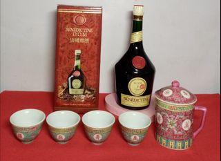 2x Vintage 🇨🇵 France Benedictine D.O.M  法国廊酒
[ 1 Litre ] 
( Open to Offer )