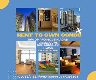 30k Monthly 2bedrooms Rush Condo MAKATI MOVEIN RENT TO OWN SAN LORENZO PLACE AYALA MOA NAIA READY RFO