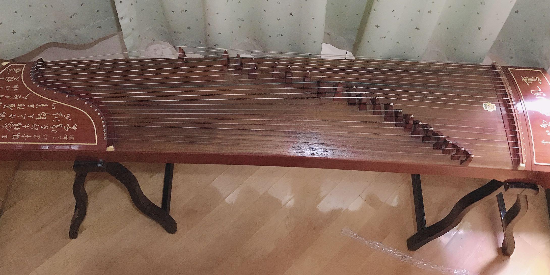 中国21弦古箏 楽器・家電等と交換可 - 弦楽器、ギター