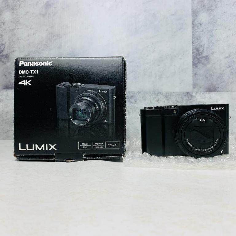 松下數碼相機Lumix TX1 光學10x 黑色DMC-TX1-K, 攝影器材, 相機- Carousell