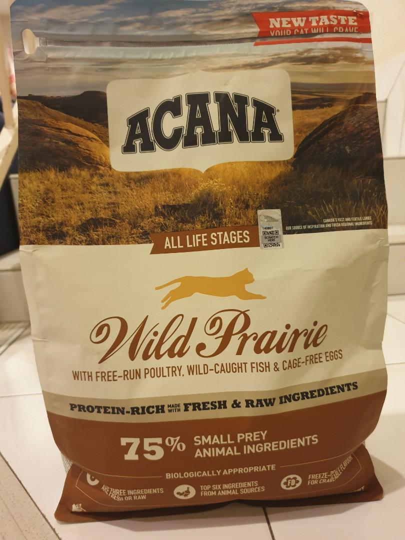 ACANA CAT FOOD WILD PRAIRIE Pet Supplies Pet Food on Carousell