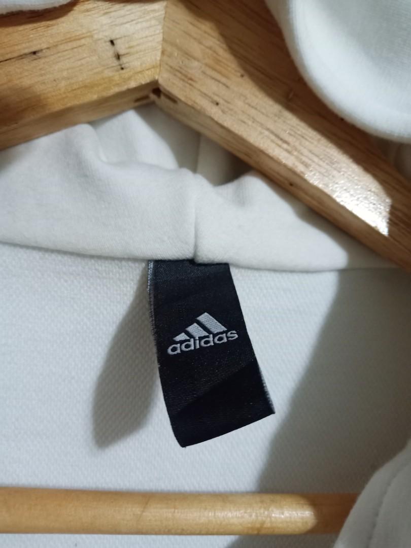 ADIDAS ZNE WHITE, Men's Fashion, Coats, Jackets and Outerwear on Carousell