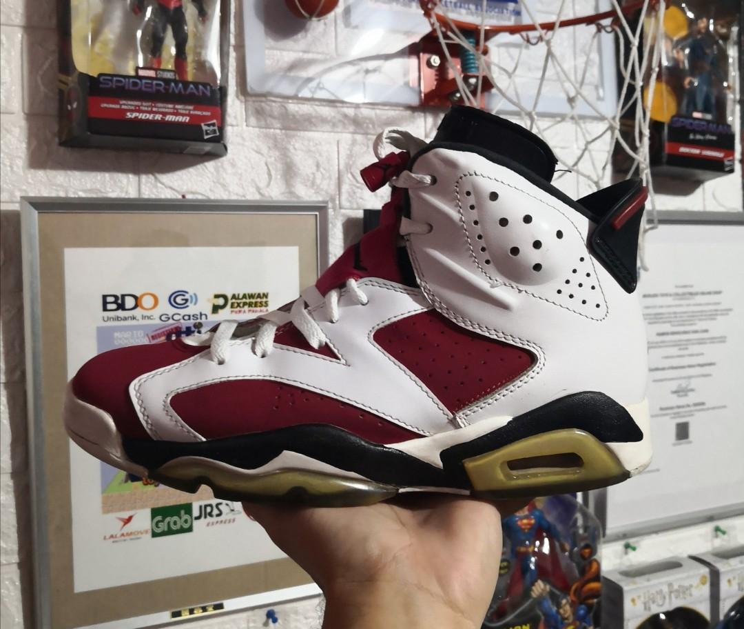 retro 6 carmine mens