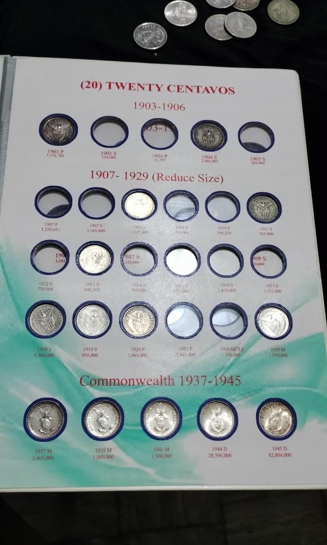 Album of Philippine coinage under US goverment, Hobbies & Toys ...