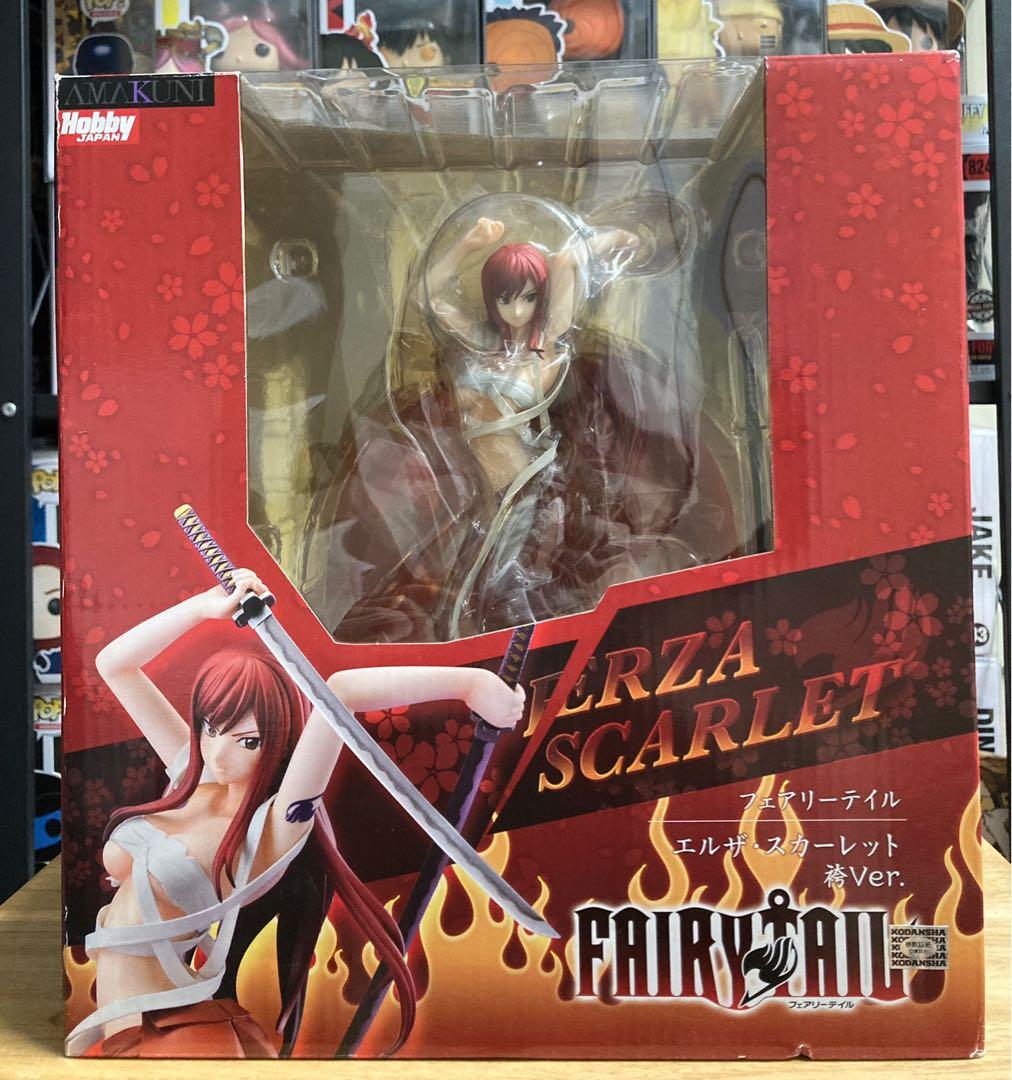 Figurine Erza Scarlet – Fairy Tail – Hakama – Sans Boîte – Occasion