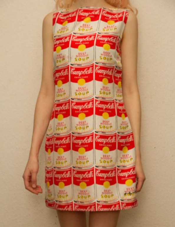 ANDY WARHOL PEPE LONDON SOUPER DRESS, Women's Fashion, Dresses & Sets, Dresses on Carousell