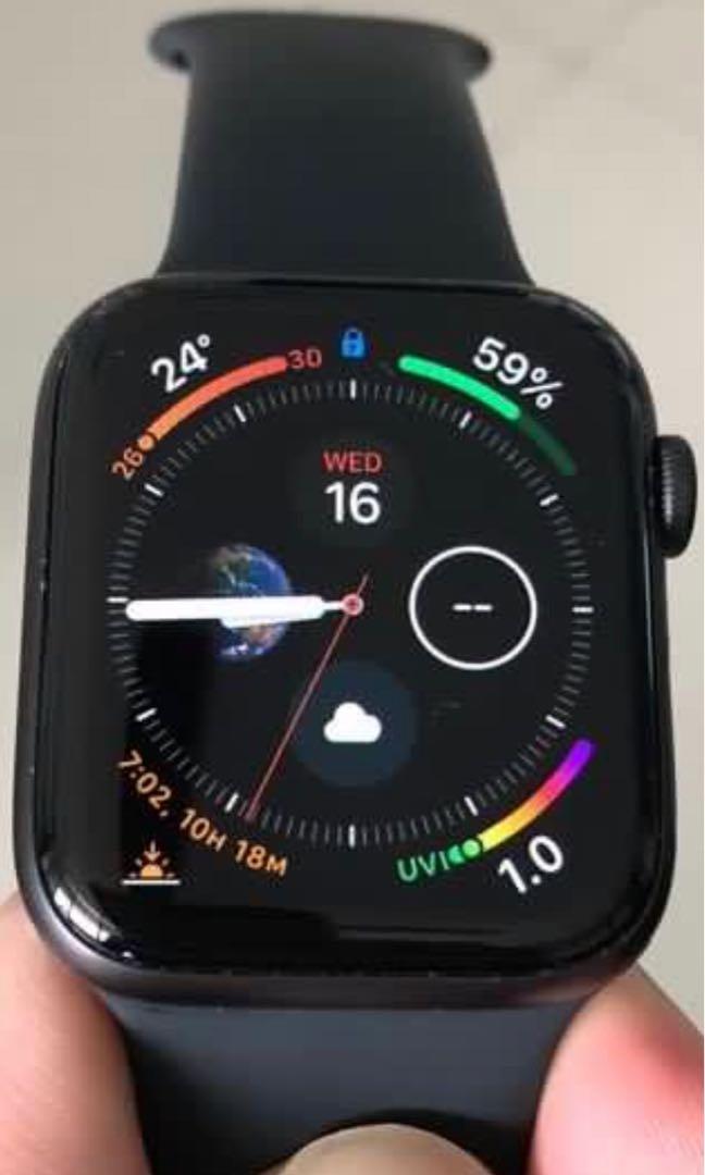 Apple Watch Series 5 space grey 44mm, Mobile Phones \u0026 Gadgets, Wearables \u0026  Smart Watches on Carousell