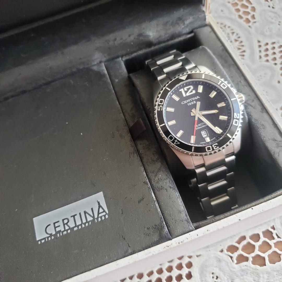 Authentic Certina 1888 Swiss Mens Watch