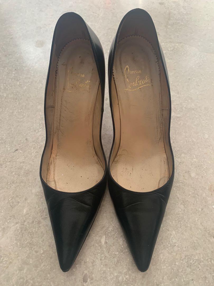 Christian louboutin classic black sale heels
