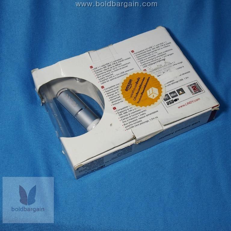 Authentic LINDY IrDA Infrared USB Adapter Dongle, Computers & Tech