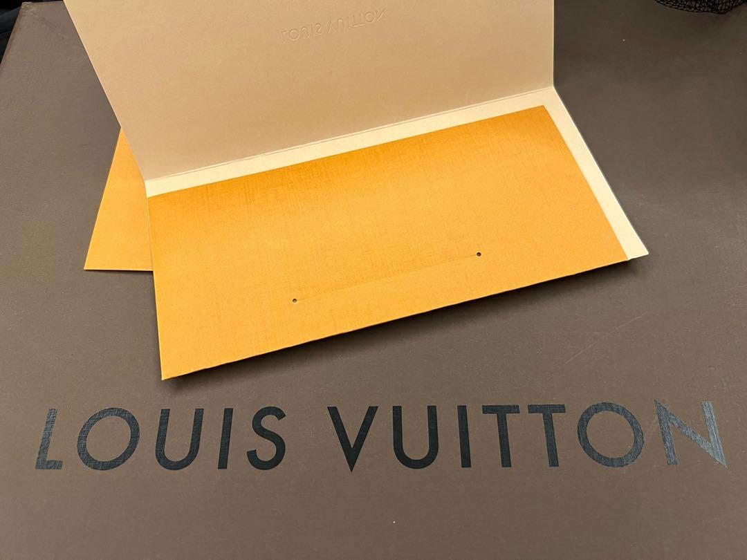 FOR SALE : AUTHENTIC LOUIS VUITTON Receipt Envelope, Luxury, Accessories on  Carousell