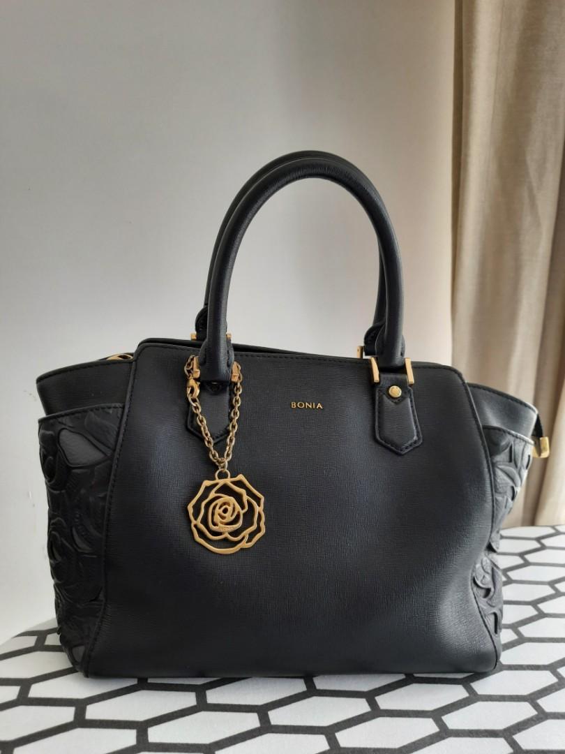 Authentic original BONIA black bag, Luxury, Bags & Wallets on