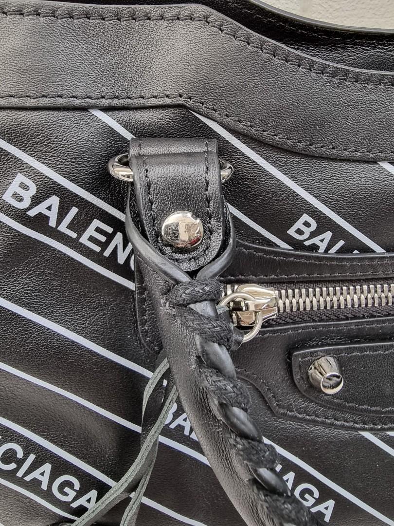 balenciaga city logo bag