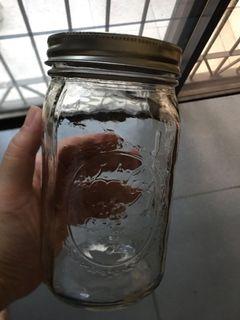 Ball Mason Jar 32oz wide mouth - used once - PreLoved