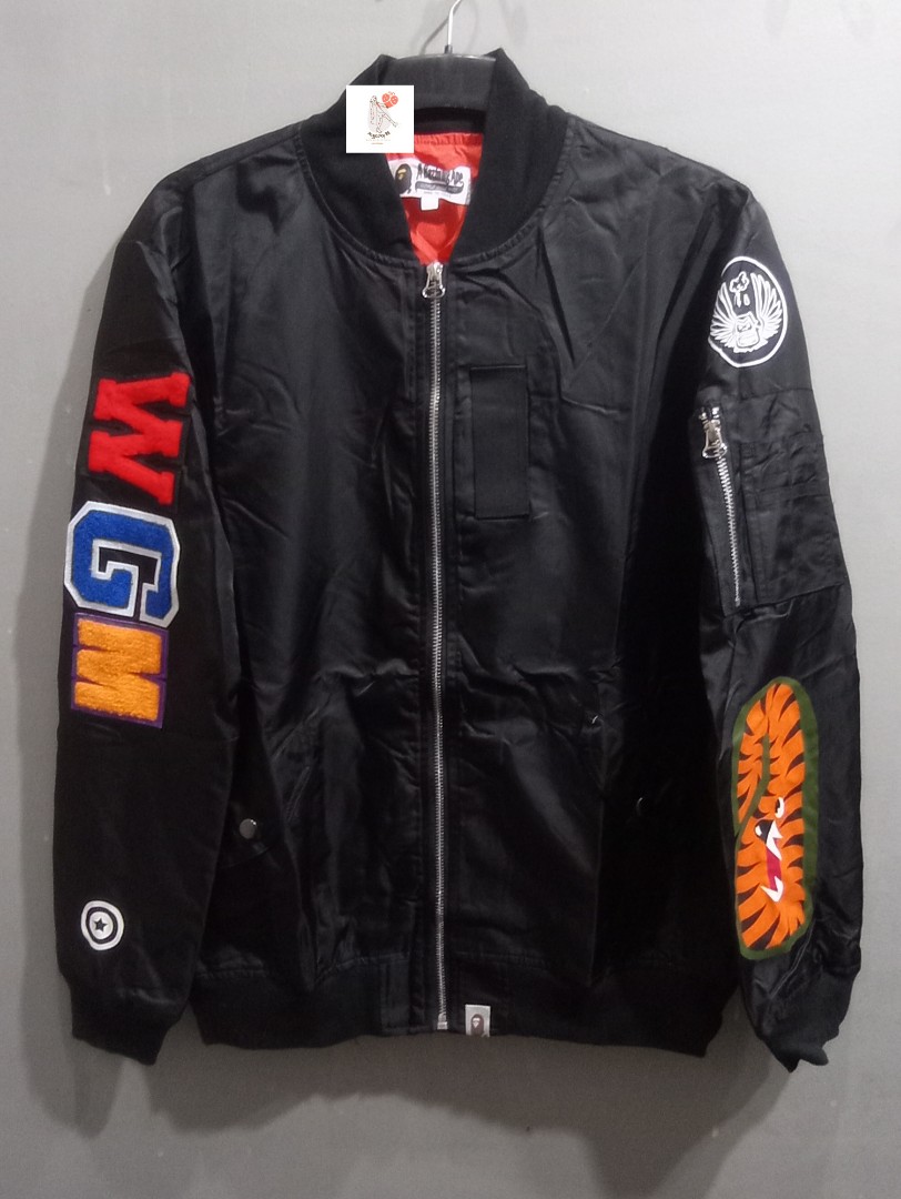 Jaket bomber bape shop
