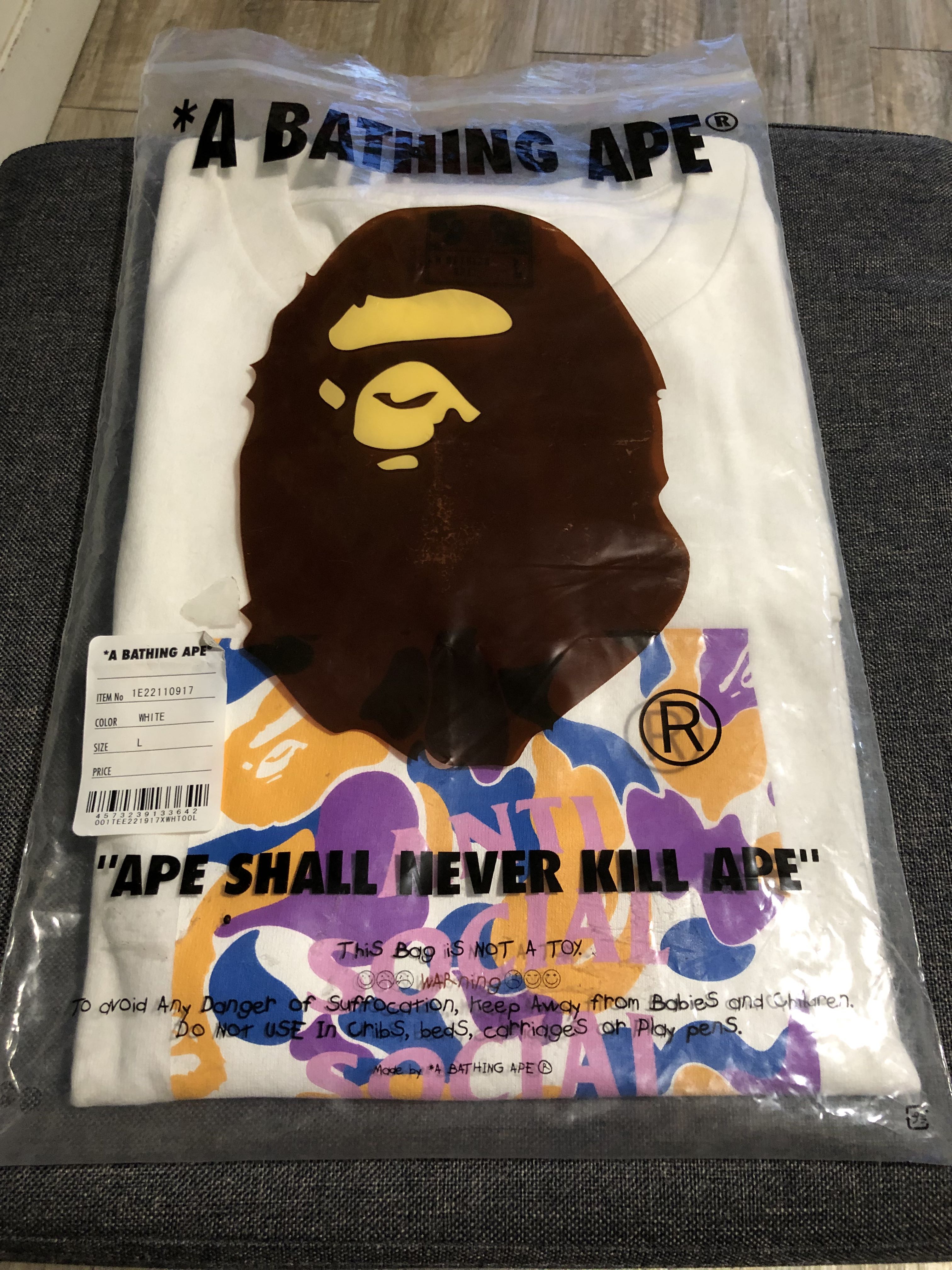 Anti social store social club bape