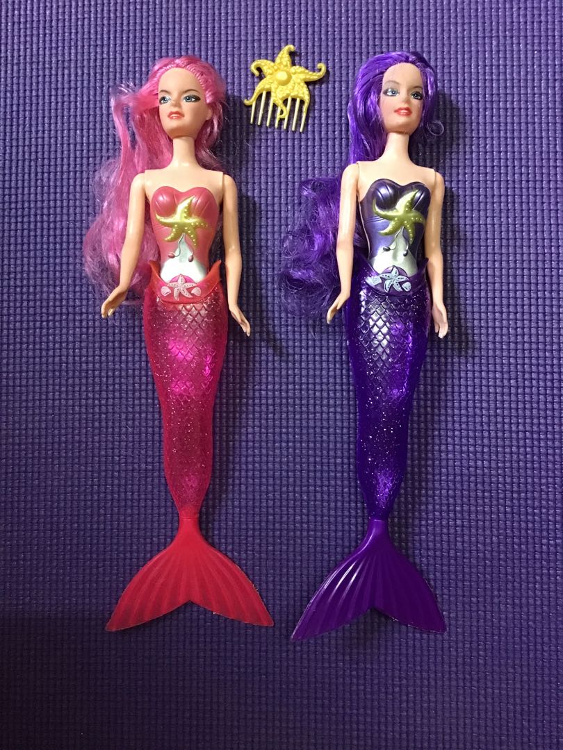 Barbie Mermaid Set, Hobbies & Toys, Toys & Games on Carousell