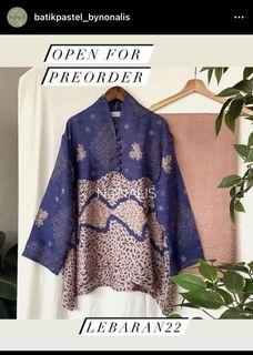 Batik Pastel set with Pario