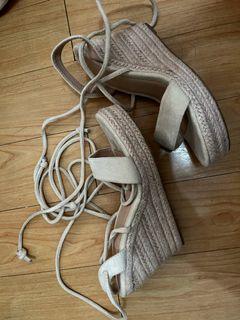 Beach Sandal Wedges with free Summer Hat