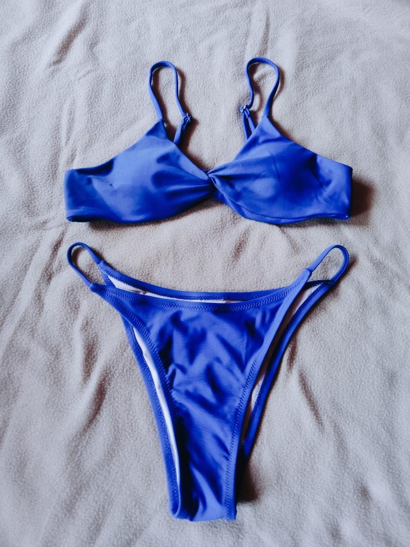 Blue Bikini Medium, Women's Fashion, Swimwear, Bikinis & Swimsuits on