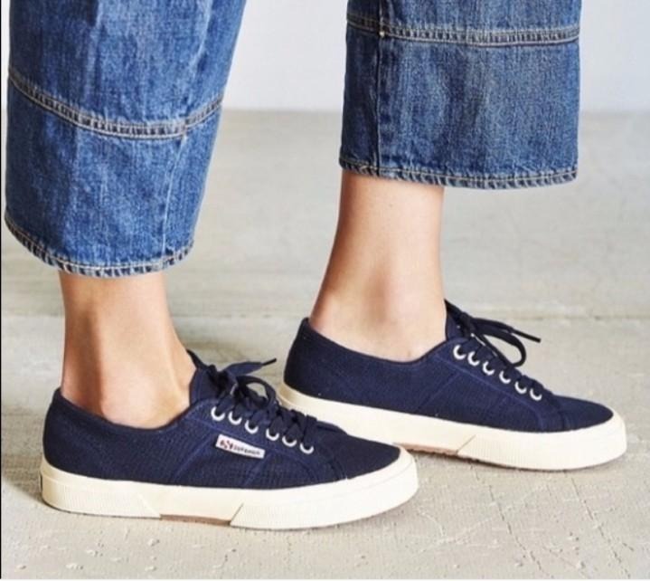 superga navy womens