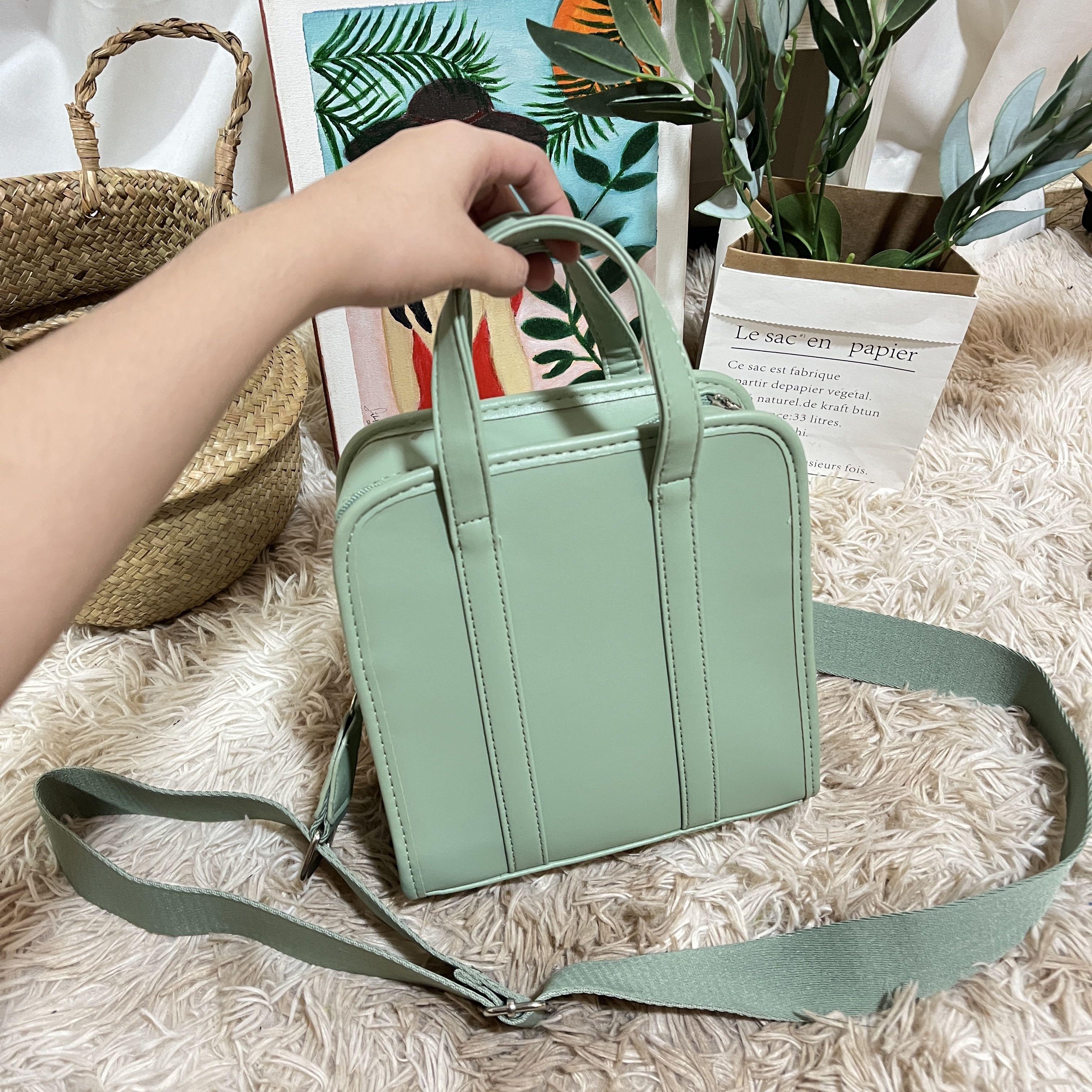 Mint green sling bag store