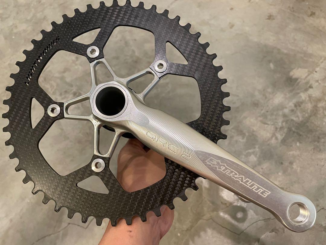 Extralite crankset deals for brompton