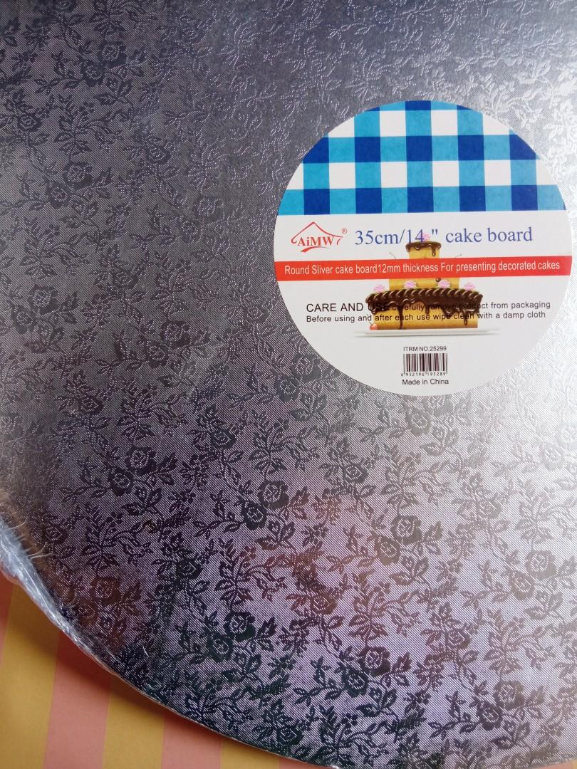 Thick Cake Board (Category: Bakeware) located in Manila. Submitted by becoming.jane (Listing ID 1163351723, Image 2). Description: 🔸Vacuum Sealed 🔸14 inch cake board 🔸12mm thick Payment: GCash / BDO Feel free to message me for any inquiries about this item or if you need additional pics . 💌.