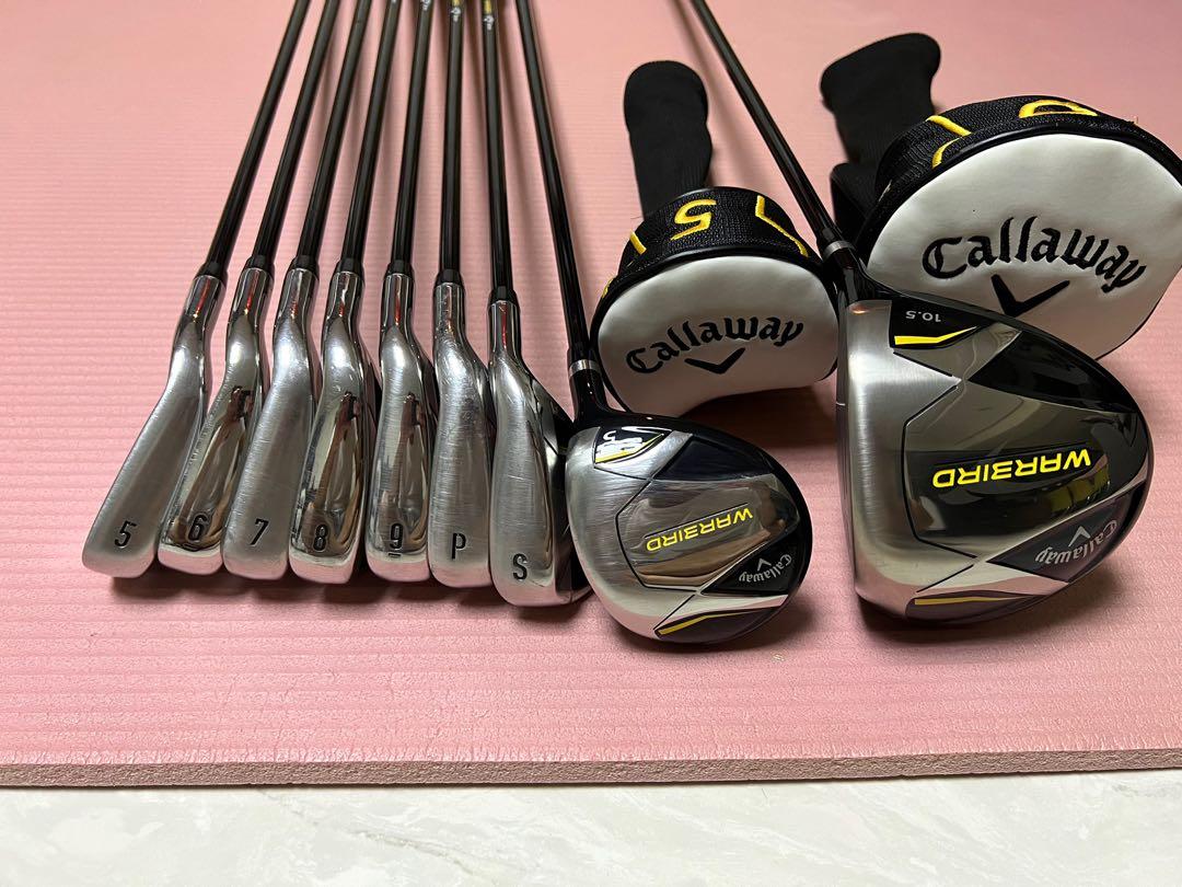 Callaway Warbird Irons Set with Wood & Driver, Sports Equipment, Sports