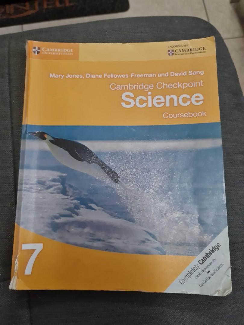 Cambridge checkpoint science coursebook 7 hobbies toys books