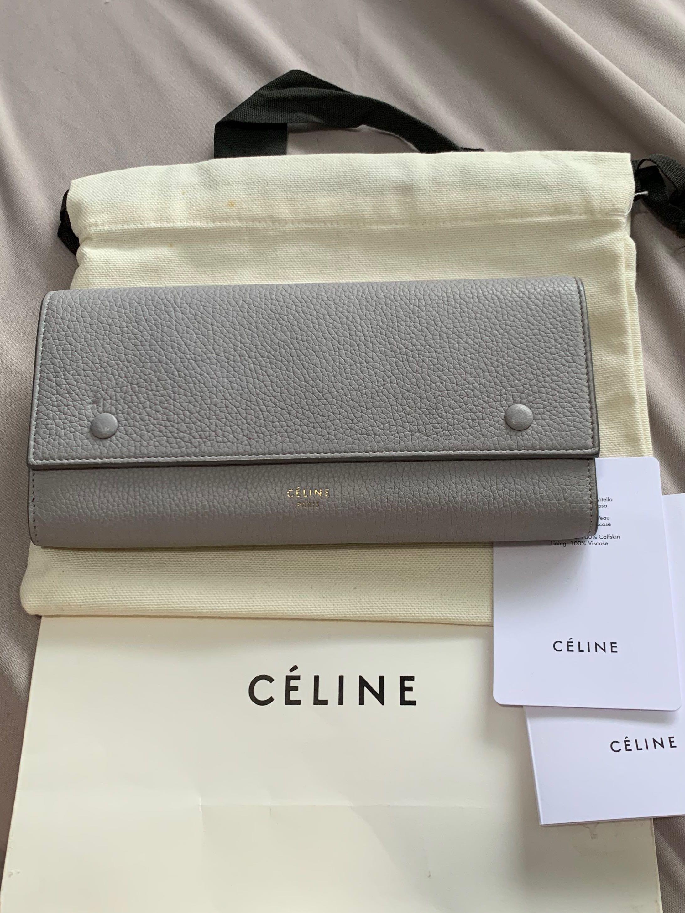 Celine 2025 flap wallet